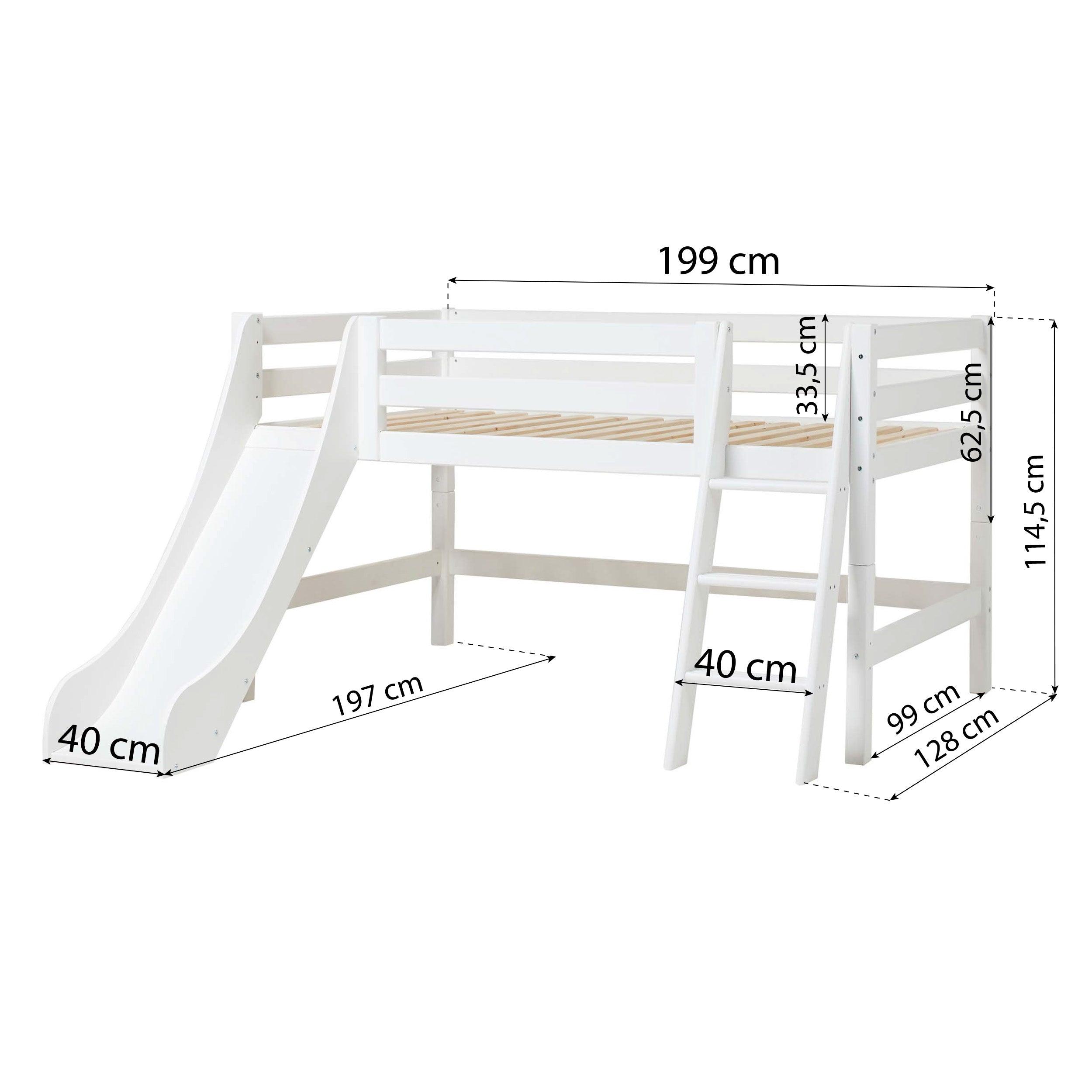 Hoppekids ECO Luxury Bed with Slide