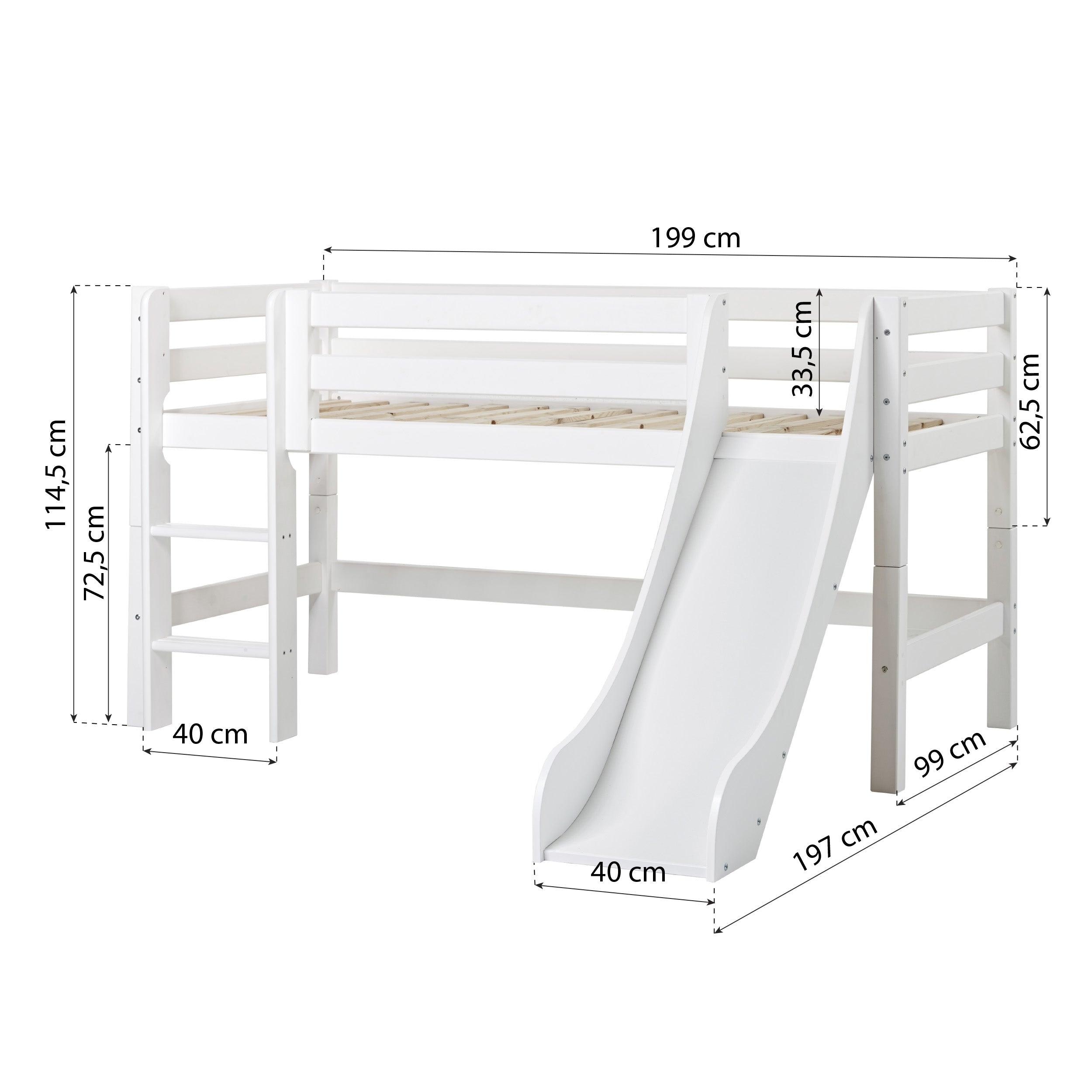 Hoppekids ECO Luxury Bed with Slide
