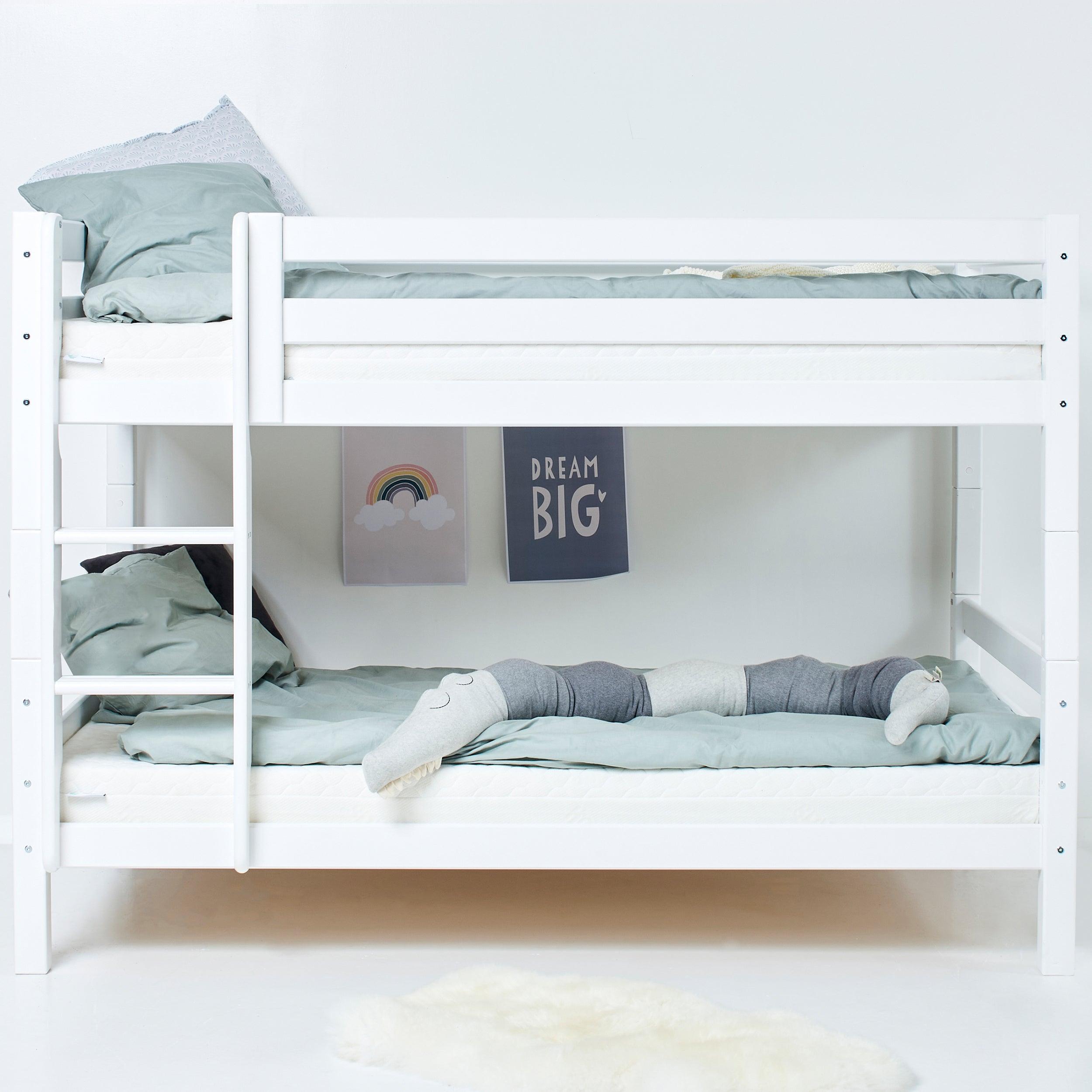 Hoppekids ECO Luxury Ladder for Bunk Bed, White