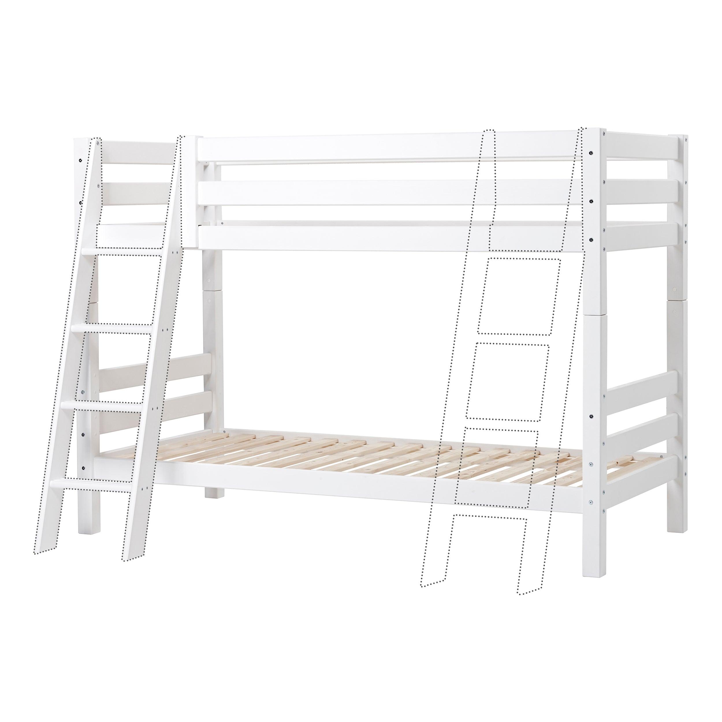 Hoppekids ECO Luxury Escalera para Litera, Blanco