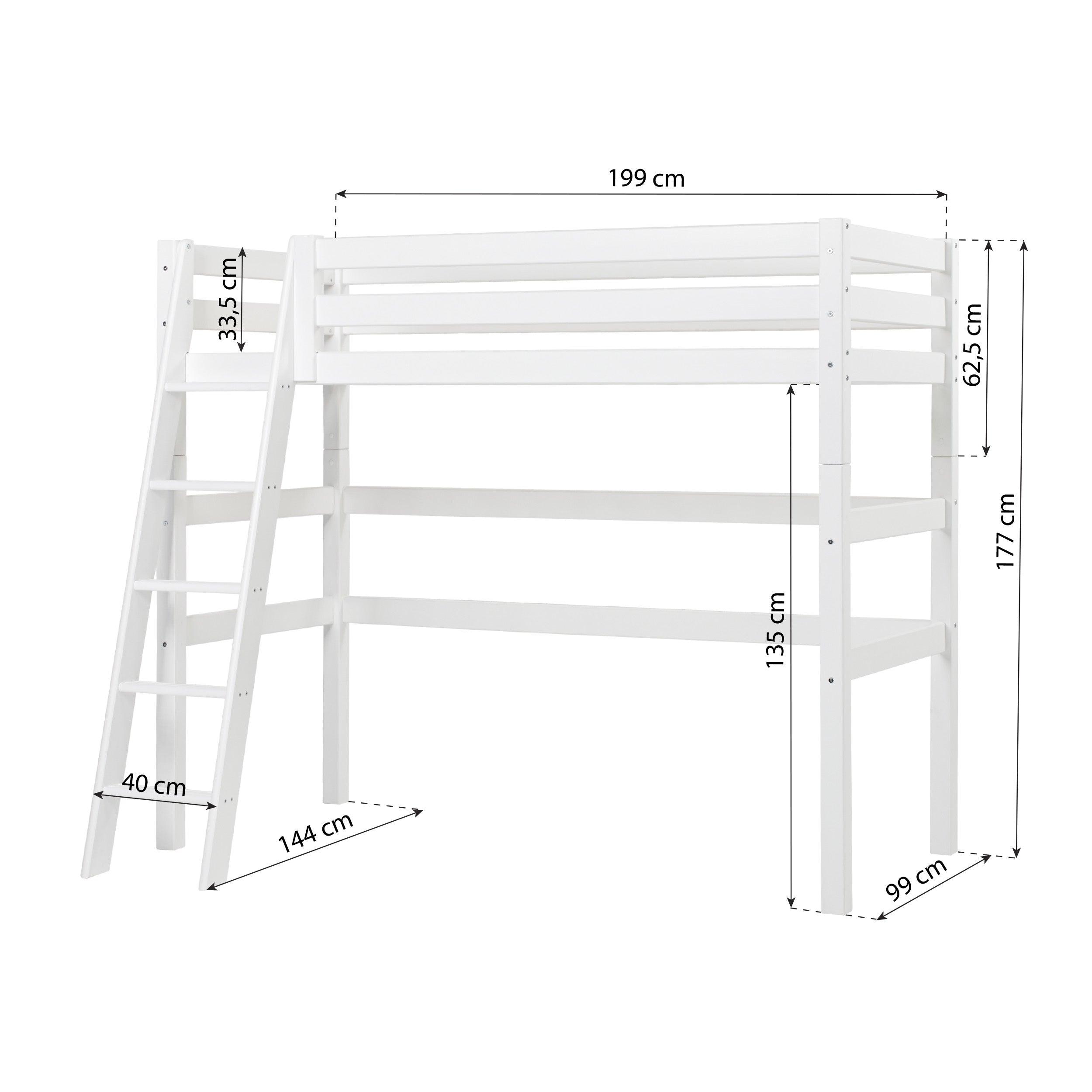 Hoppekids ECO Luxury Loft Bed