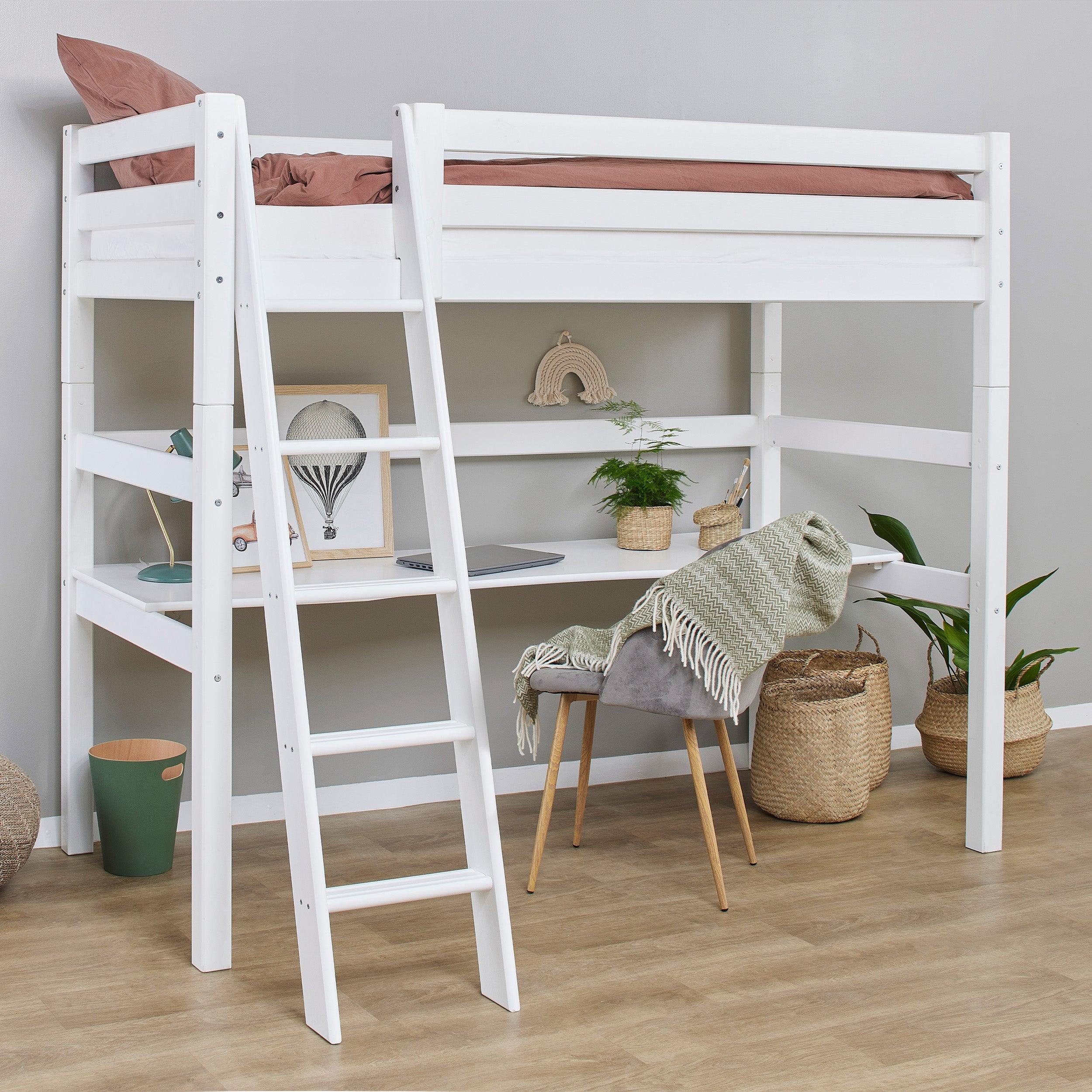 Hoppekids ECO Luxury Hoogslaper met tafelblad