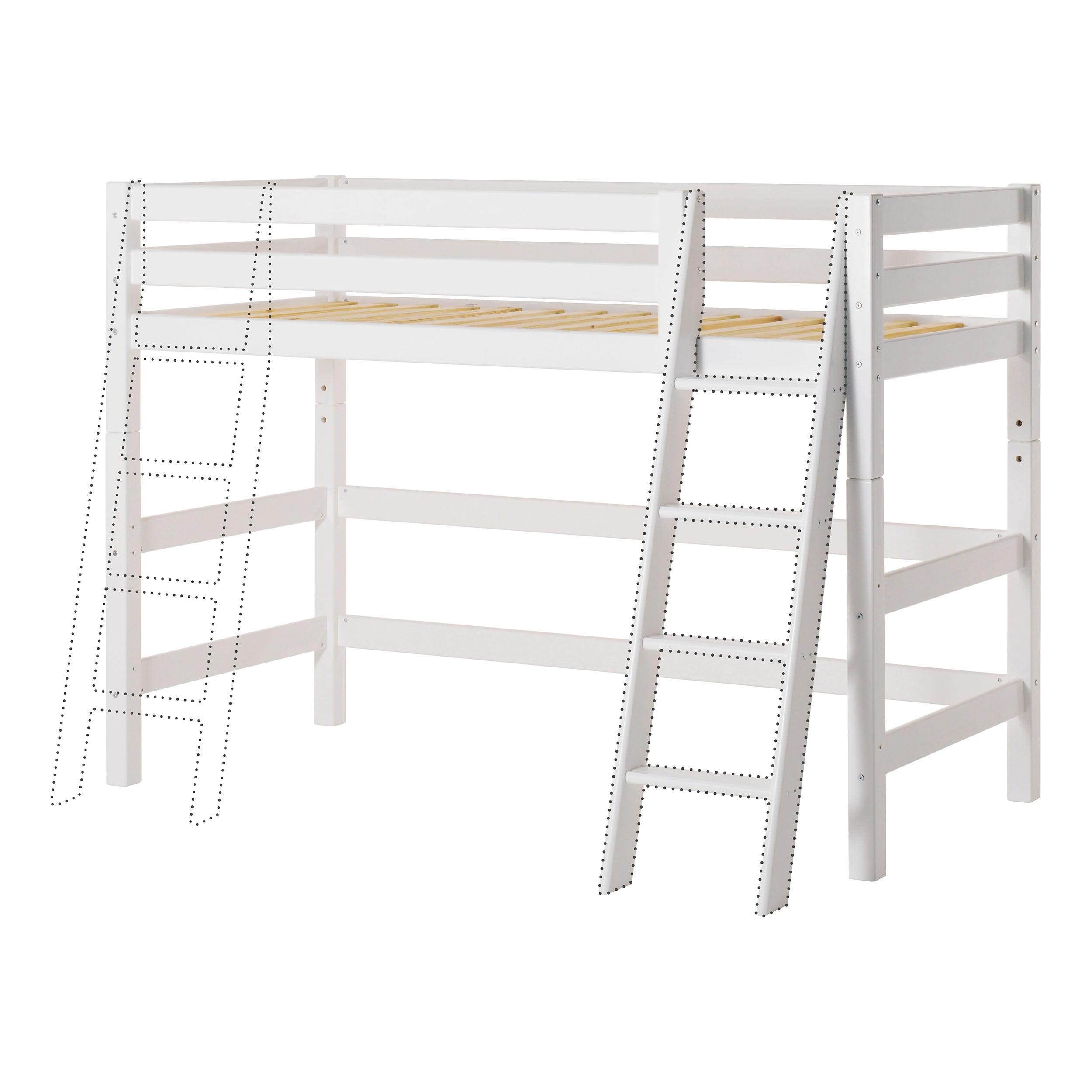 Hoppekids ECO Luxury Escalera para Litera, Blanco