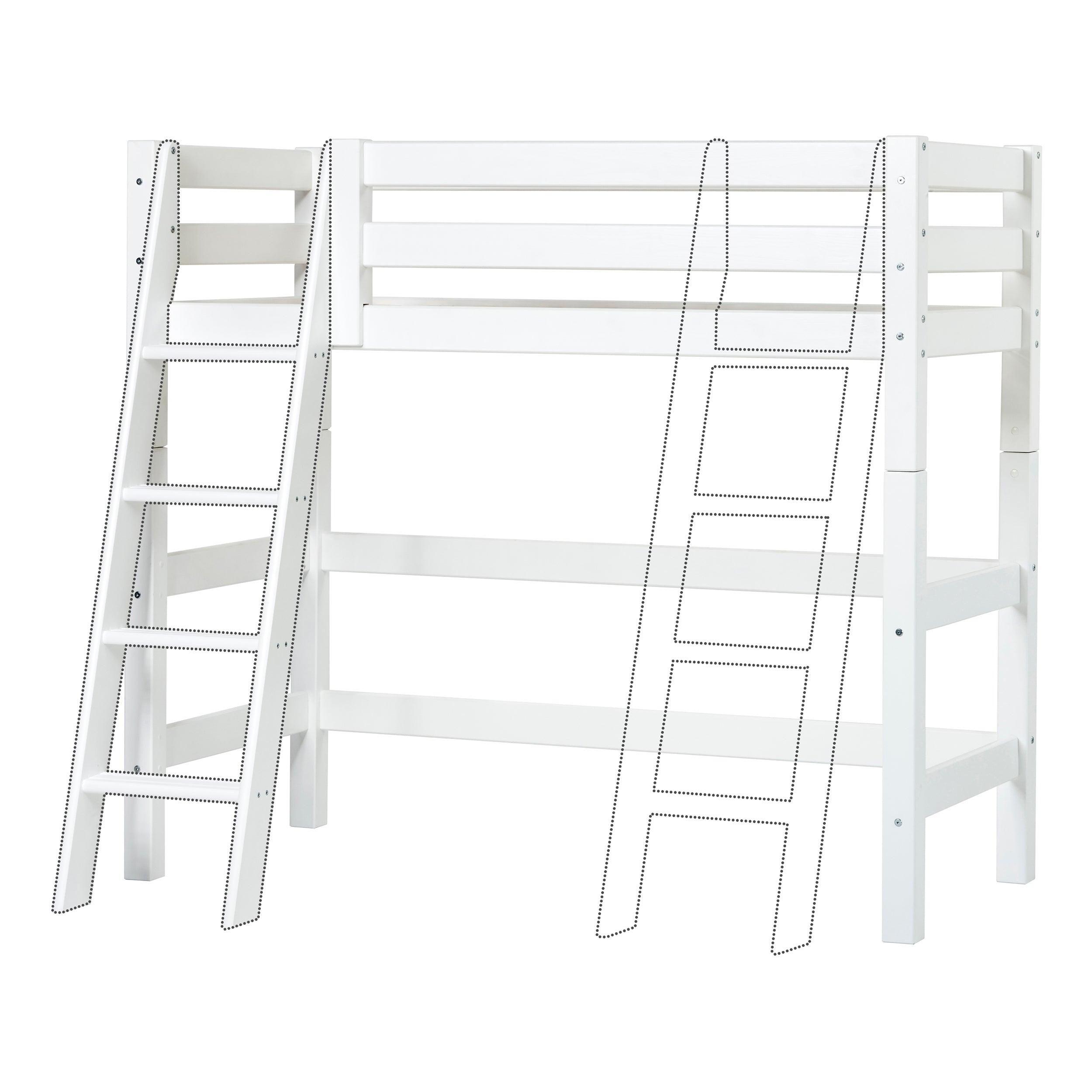 Hoppekids ECO Luxury Ladder for Bunk Bed, White