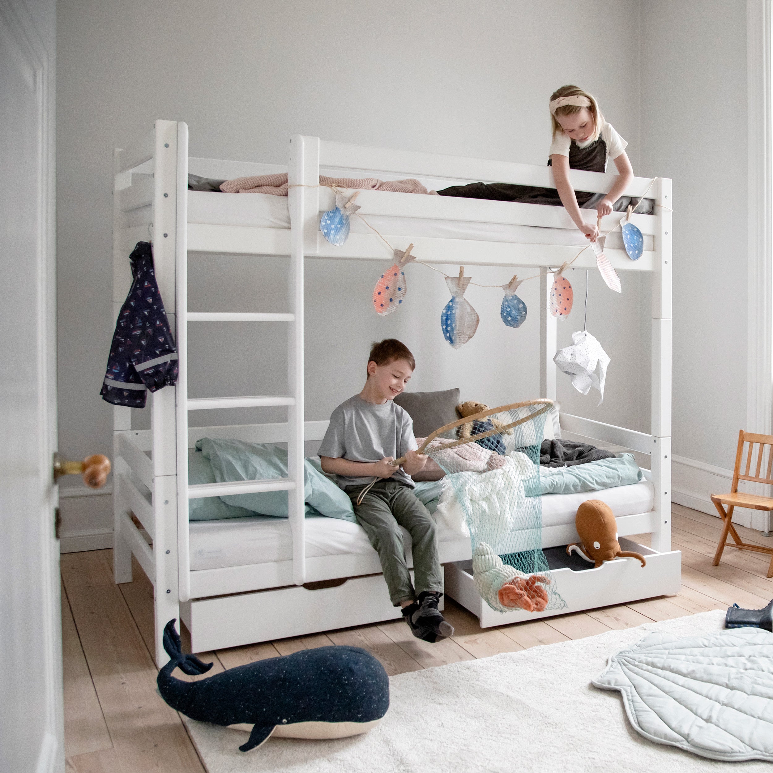 Bed package: ECO Luxury High Bunk Bed 90x200