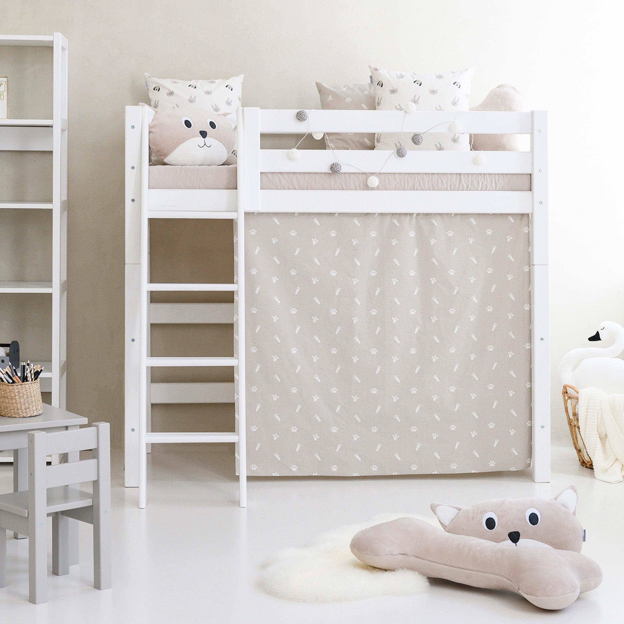 Hoppekids ECO Luxury Leiter für Etagenbett, Weiß