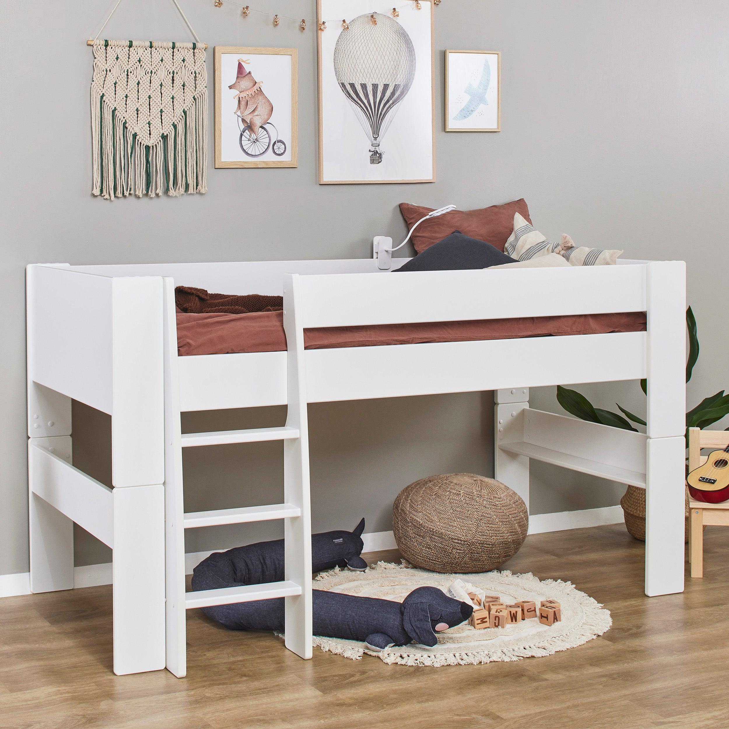 Hoppekids SFK Module for Semi-High Bed 90x200 cm, White