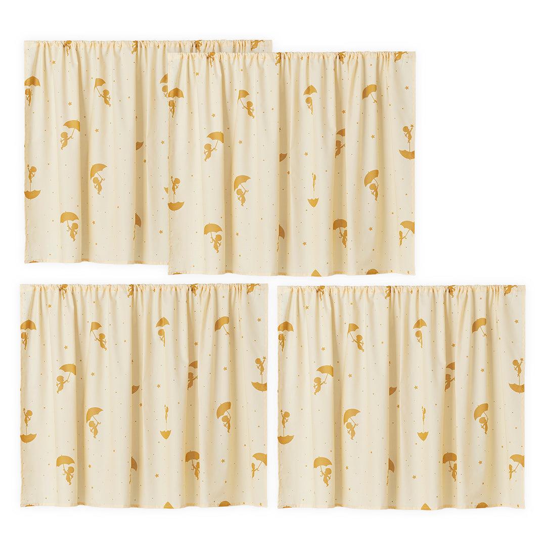 Hoppekids Ole Lukoie Bed Curtain, Yellow