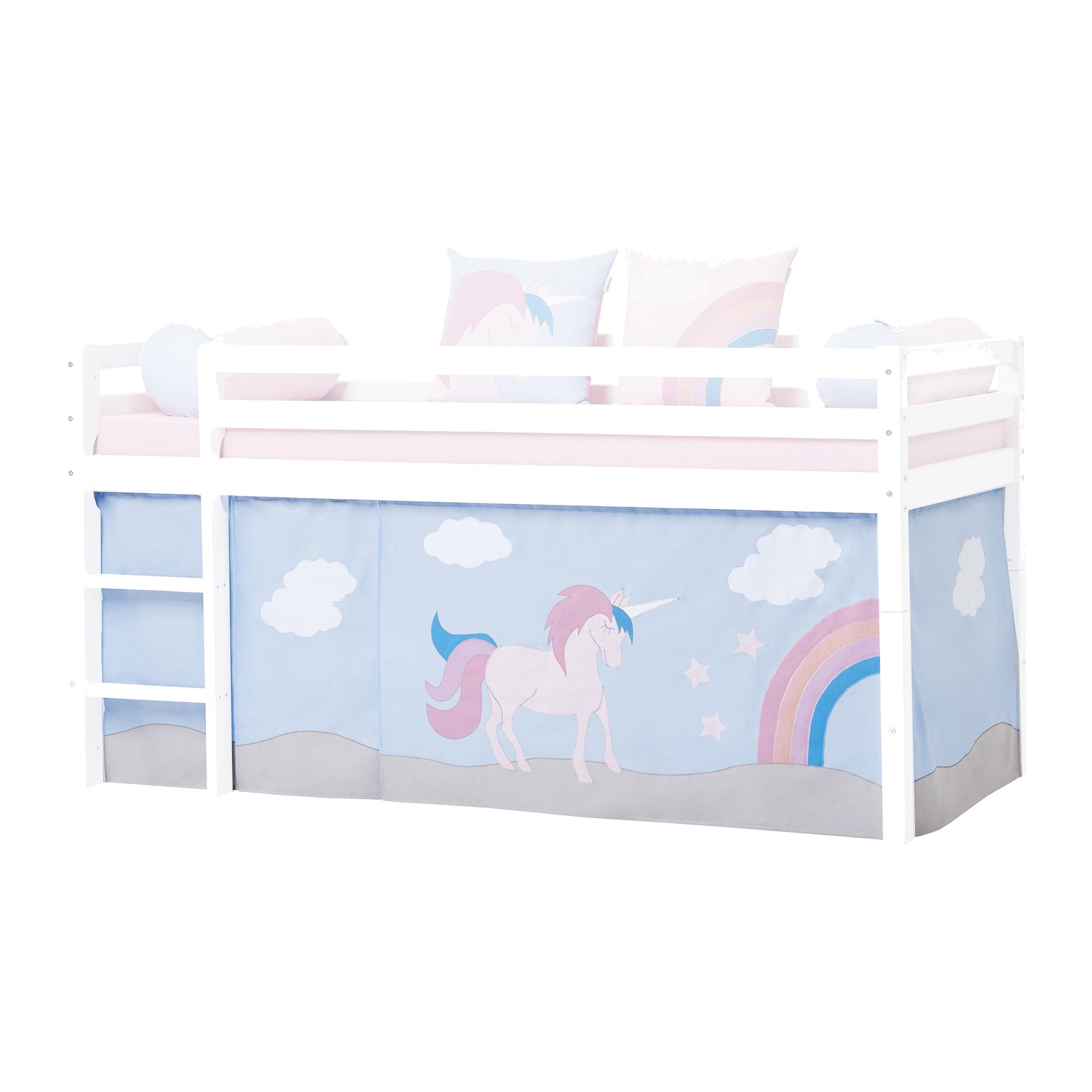 Hoppekids Rideau de lit Licorne