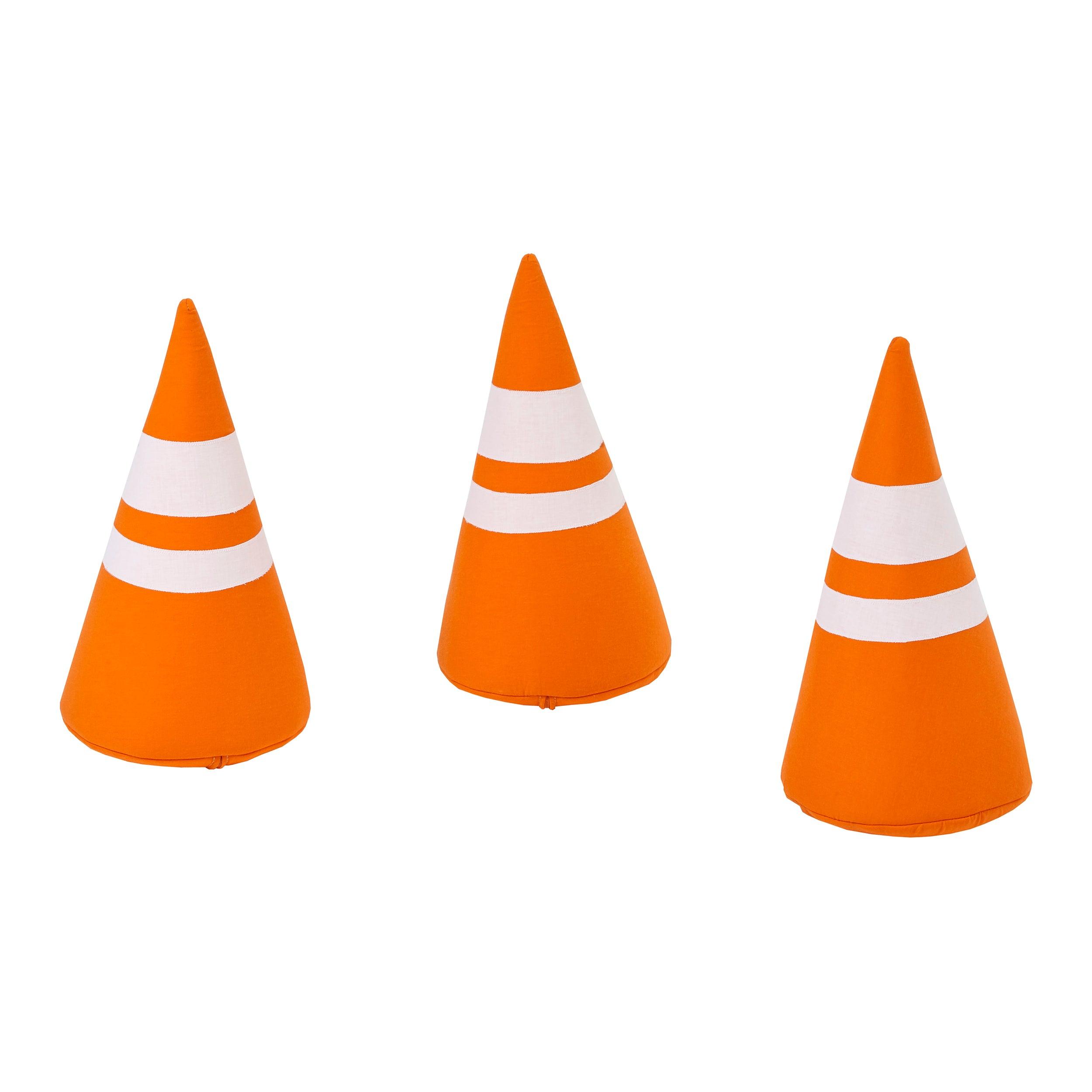 Hoppekids Construction cone set, 3 pieces.