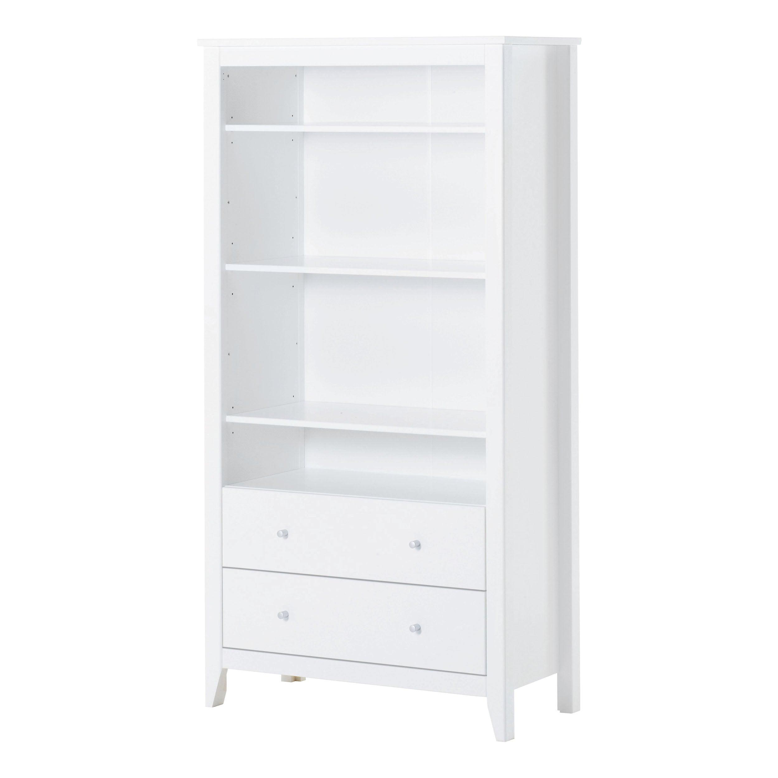 Hoppekids HANS Armoire avec 2 tiroirs, Blanc