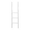 Hoppekids ECO Luxury Ladder for High Sleeper bed, Straight, White