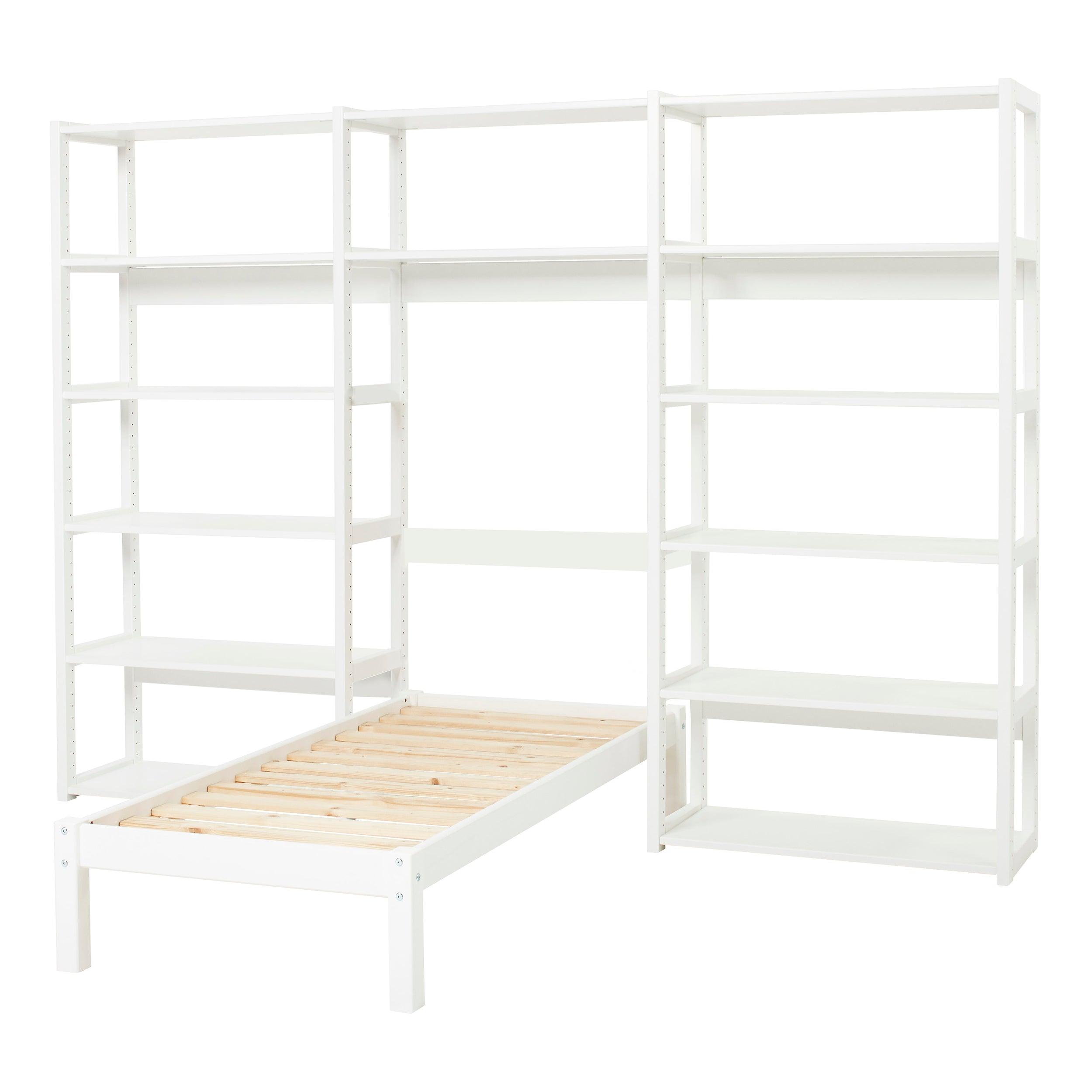 Hoppekids STOREY set with 14 shelves and bed